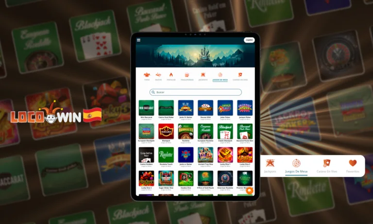 Los mejores juegos de mesa en Locowin Casino